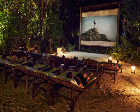 Gili Lankanfushi Movie Night