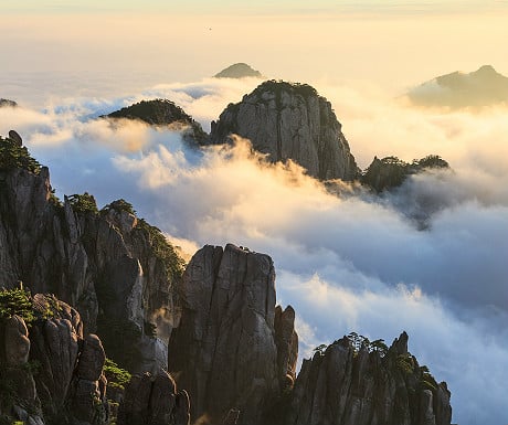 Huangshan mountains