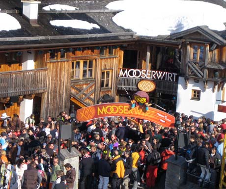 Après ski at Mooser Wirt St Anton