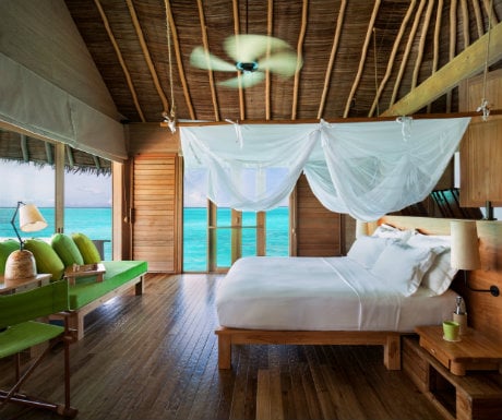 Six Senses Laamu Water Villa Pool