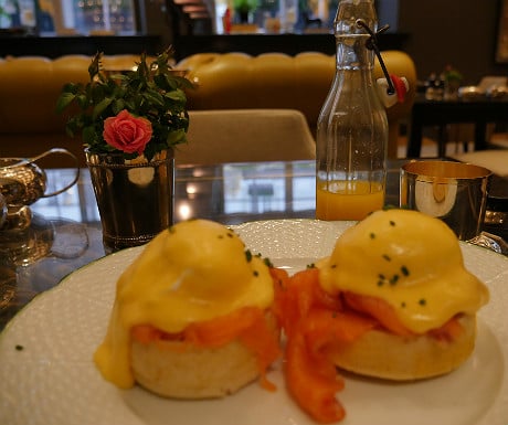 Rosewood London breakfast