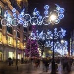 Barcelona Christmas lights