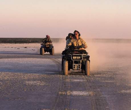 Jacks Camp Quad Biking Makgadikgadi