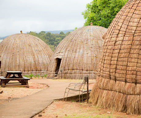 Swaziland huts