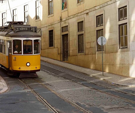 tram 28, Lisbon