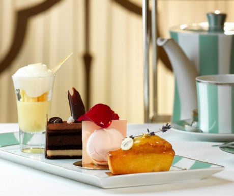 Afternoon tea at Claridges