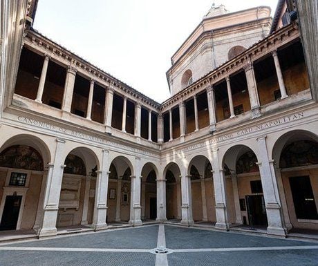 Bramantes Cloister.