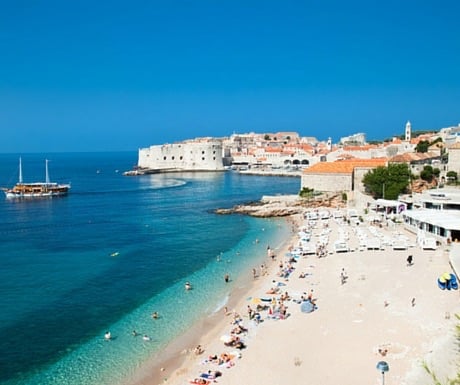 Banje Beach, Dubrovnik