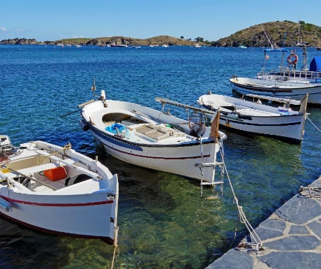 Cadaques fishing boats