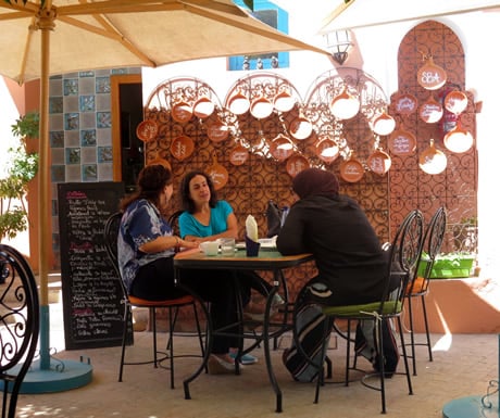 Dining Area at Amal Association in Marrakesh