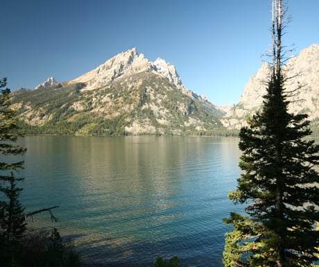 Jenny Lake in Grand Teton National Park, USA