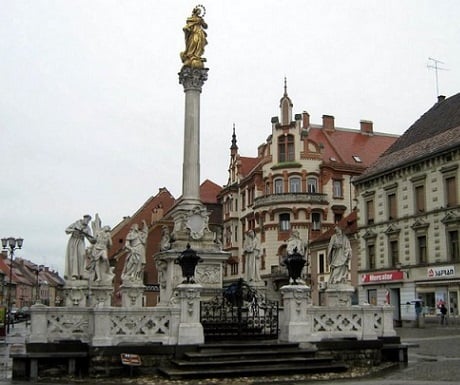 Maribor monument square Slovenia