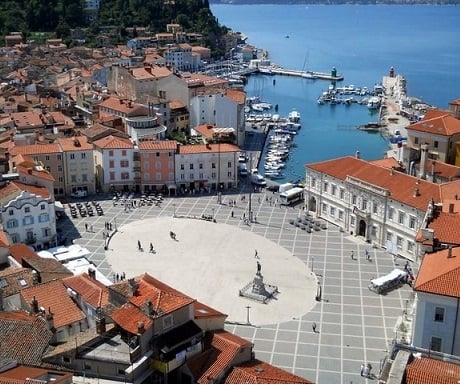 Piran view from city walls