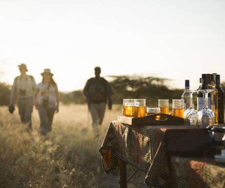 Olivers Camp, Tarangire, Tanzania - sundowners