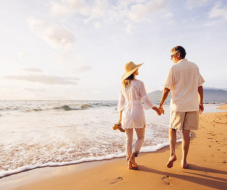 Beach walk