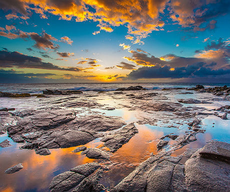 Kapaula beach sunset, Maui