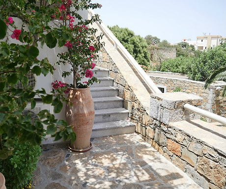 Villa Erato steps