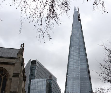 London, old and new: The Shard