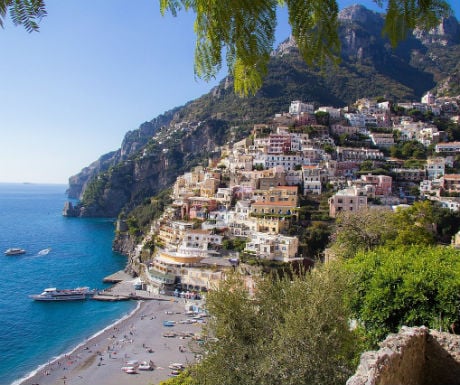 Amalfi Coast Italy  celebrity holiday destinations