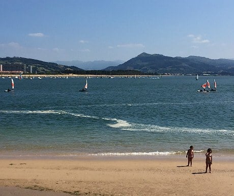 Beach in Santona