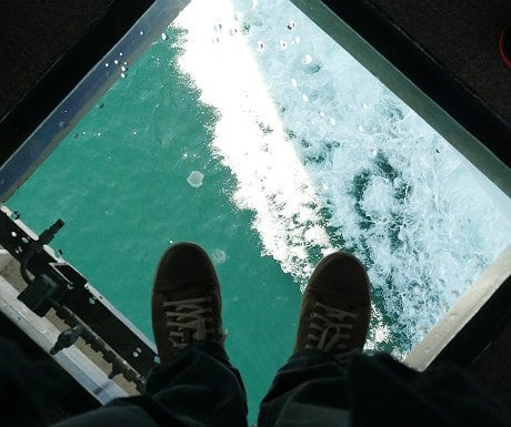 Glass floor