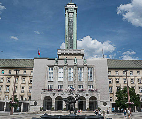 Ostrava_New Town Hall and viewing tower