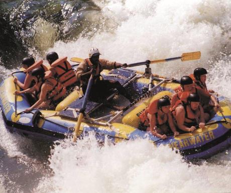 Rafting the Zambezi River Victoria Falls Hotel