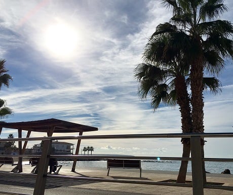 Beachfront, Palma, Autumn in Mallorca