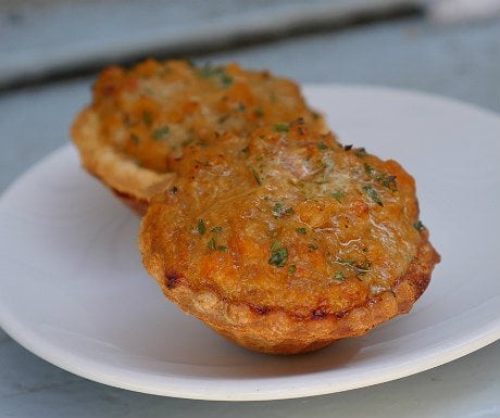 ganbara-spider-crab-tartlets