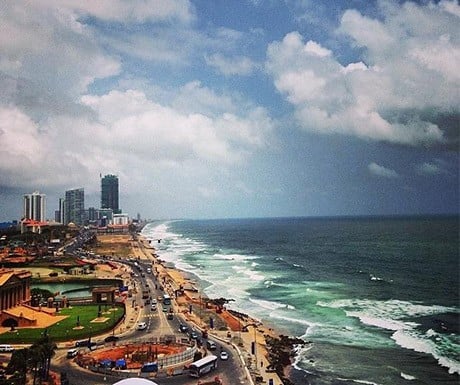 Galle Face Green in Colombo