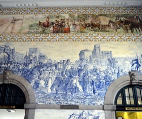 Portugal, Oporto, blue tiles 2