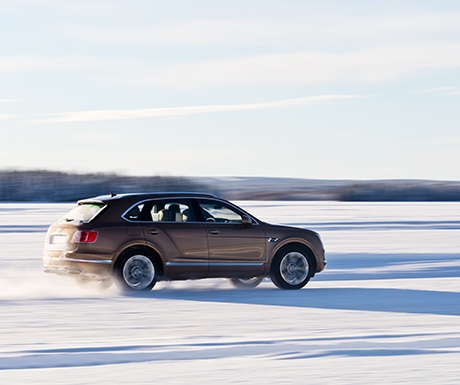 Bentley Power on Ice adventure