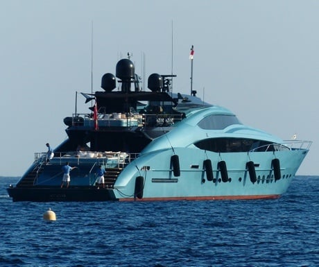 Blue Ice - Palmer Johnson yacht in St Tropez