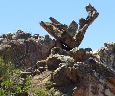 Kagga Kamma, rock sculpture