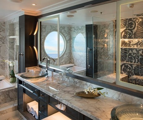 Crystal Symphony Penthouse Bathroom