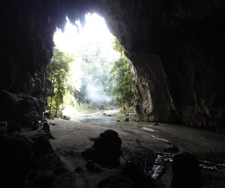 Cave in the Shan Hills