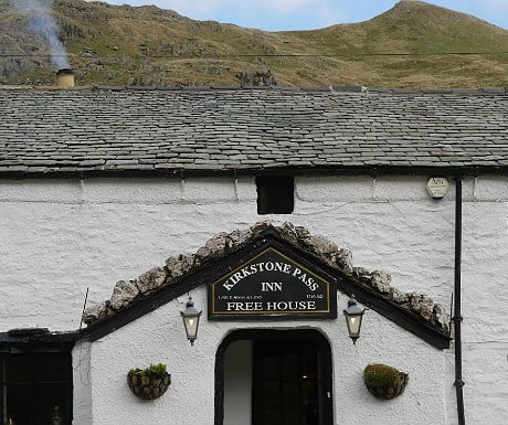 Kirkstone Pass Inn entrance