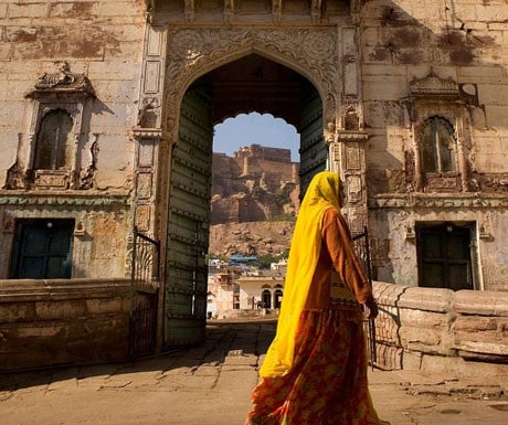 Walking around jaipur