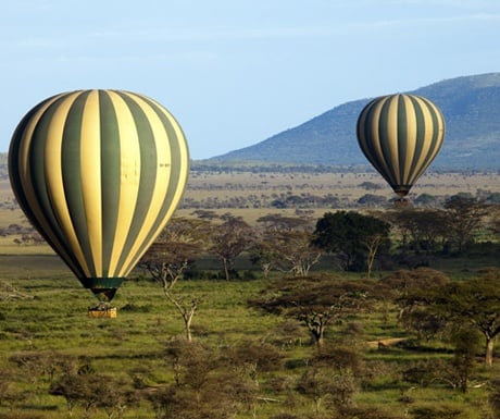 Hot Air Balloon Serengeti
