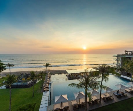 The pool at Alila Seminyak