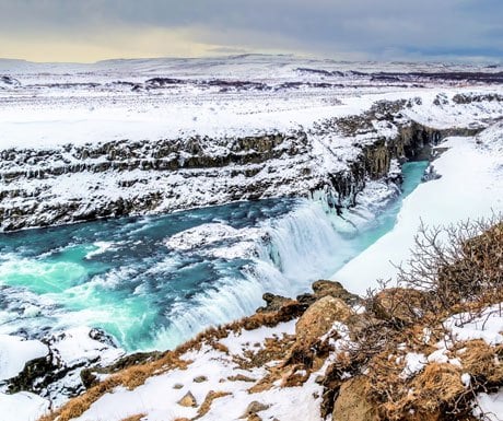 Gullfoss-Falls,-Iceland