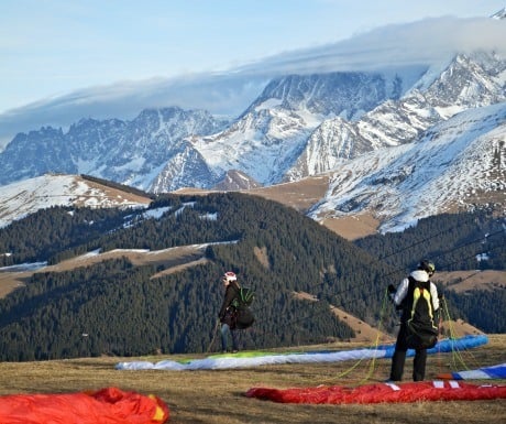 paragliding