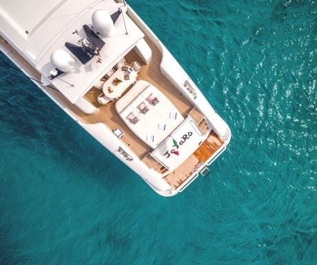 Motor yacht Jajaro in Sardinia