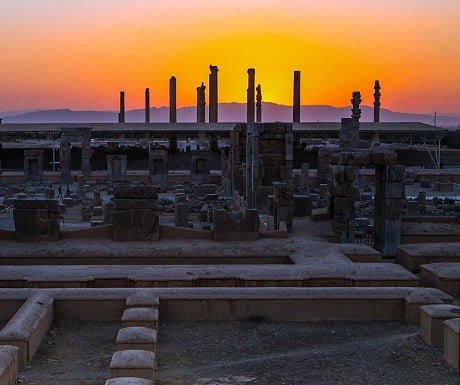 Persepolis at Sunset