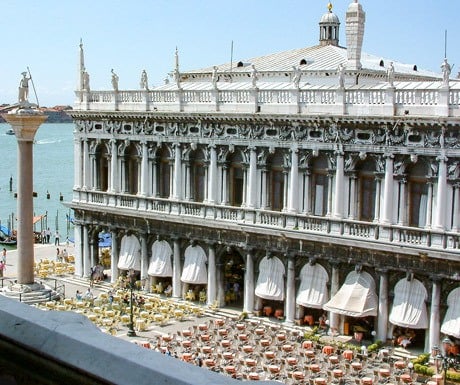 marciana library, venice, italy