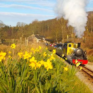 Scenic train journeys in the Lake District