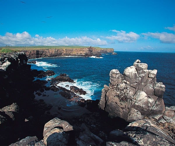 Landscape Coast Galapagos