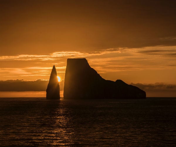 sunset galapagos