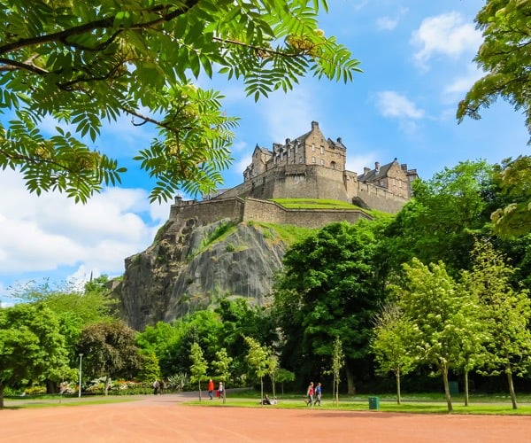 medieval castle edinburgh scotland