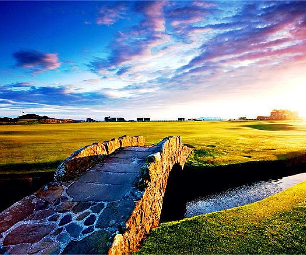 Getting to play the Old Course at St. Andrews